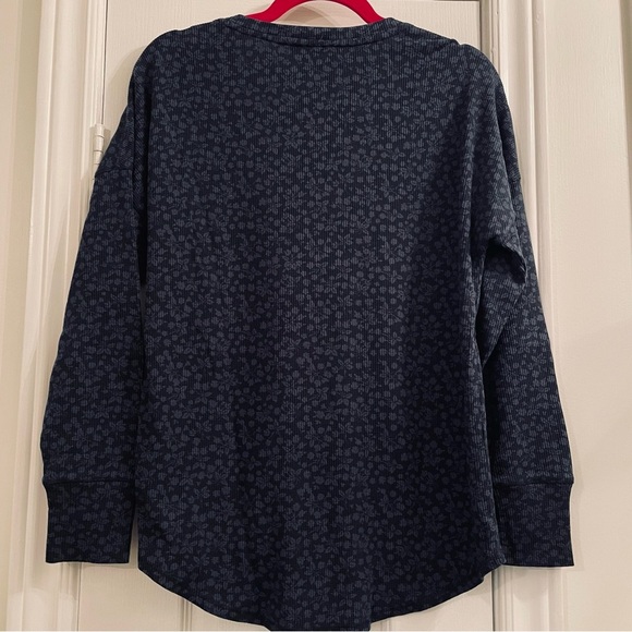 Dalia Charcoal Floral Long Sleeve Top - Picture 5 of 6